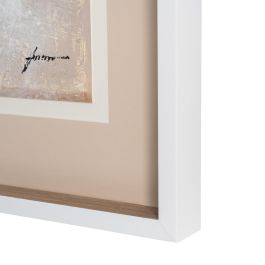 Cuadro Pintura Abstracto Madera-Cristal 80 X 80 cm