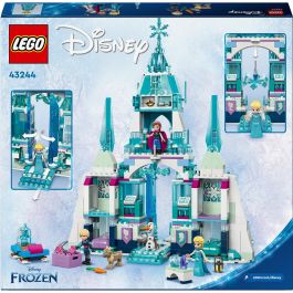 LEGO 43244 Disney Princess Palacio de Hielo de Elsa, Juego de Construcción, 630 Piezas, Niños +6 Años