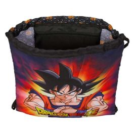 Bolsa Mochila con Cuerdas Dragon Ball Negro 35 x 40 x 1 cm Bolsa Mochila con Cuerdas Dragon Ball Negro 35 x 40 x 1 cm