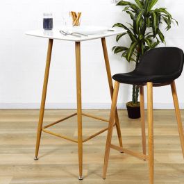 Home Deco Factory Mesa Alta 60x60 cm, Altura 102 cm