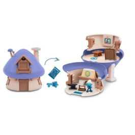 Casa de juegos - GIOCHI PREZIOSI - Los Pitufos - Casa mágica con 1 figura y accesorios - a partir de 3 años - PUF28