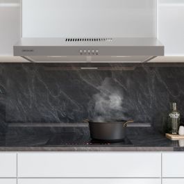 Campana Convencional Cecotec Bolero Flux CM 602200 Inox B 220 m3/h Acero