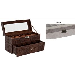 Joyero Tradicional DKD Home Decor Gris 11 x 15 x 27.5 cm Precio: 27.50000033. SKU: B1AW2LL8BF