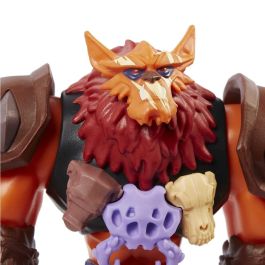 Mattel Masters Of The Universe Figura Deluxe Beast Man 14 cm con Arma y Power Attack