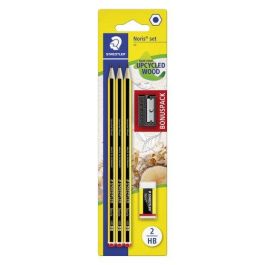Lapiz De Grafito Staedtler 120 Noris Nº2 - Hb Blister De 3 + Goma (Regalo Afilalapiz) 10 unidades Precio: 26.49999946. SKU: B1HPQP4XAE