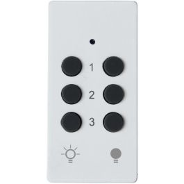 GAO GAO4004282473077 Kit 3 Enchufes para Control Remoto Inalámbrico con Mando a Distancia Incluido, 230V, Blanco