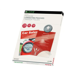 Leitz Bolsa de Plastificar DIN A3 175 Micras Caja 100 Unidades Consumible Plastificadora Precio: 112.9293. SKU: B1E576GJA2