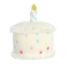 Palm Pals Peluche Tarta Cumpleaños Suave - 13cm