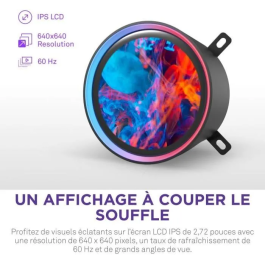 NZXT RL-KR36E-B2 Kraken Elite 360 RGB Refrigeración Líquida con Pantalla LCD IPS de 2,72" y Ventiladores RGB - Negro