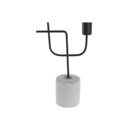 Candelabro Moderno DKD Home Decor Negro Gris 6 x 36 x 14 cm (4 Unidades)