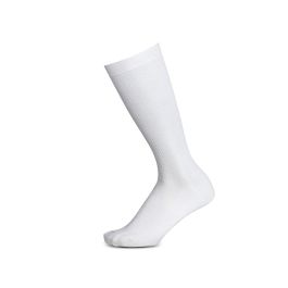 Sparco S001516BI12 Calcetines de Competición RW-4 Nomex 2 Capas Ignífugos Tacto Suave FIA 8856-2021 Blancos Talla L