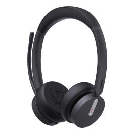 Yealink BH70 Dual Teams, Ø 35mm, 20Hz-20kHz, 117 dB SPL, -14 dBFS/Pa 3 Mics MEMS, Bluetooth 5.2, USB-A