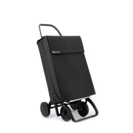 Rolser Carro de la compra Jean Tweed 4 Ruedas Negro 43 L