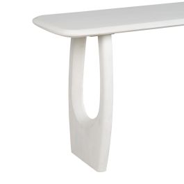 Consola Blanco Rozado Madera de Acacia 130 X 46 X 76 cm