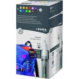 Marcador Permanente Lyra Graduate Mark All Conico 2,0 Mm. Surtido Estuche De 12 Precio: 39.49999988. SKU: B1JSC2445C