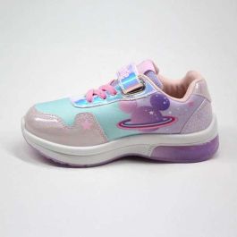 Deportiva suela pvc con luces minnie t032