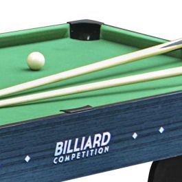 Mesa de billar plegable medidas producto 121,5 x 60,5 x 71 cm campo de juego 111 x 54 Mesa de billar plegable medidas producto 121,5 x 60,5 x 71 cm campo de juego 111 x 54