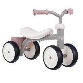 Smoby SMOB721405 Portabebés Metálico Rookie Pink para Niños +12 meses