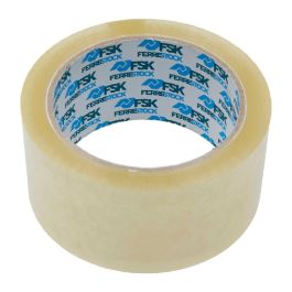 Cinta Adhesiva Ferrestock 6 pcs Transparente 66 m x 50 mm