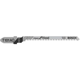 Bosch T 101AO - Hojas de Sierra de Vaivén para Madera Contrachapada y Blanda, Acero HCS, 3 Unidades Precio: 22.49999961. SKU: B12VJJ7ZLX