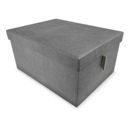Herrajes Alk Caja de Almacenamiento Textil para Organización de Armario, Medidas 300x400x200 mm
