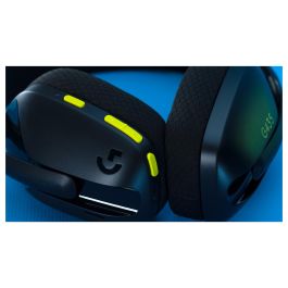 Logitech G435 Auriculares Gaming Inalámbricos Bluetooth/LIGHTSPEED con Micrófono, Dolby Atmos, Certificado Discord, para PC y Consolas, Negro