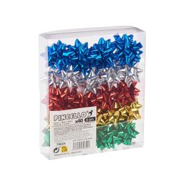 Pvc 40 Lazos Brillo 6Cm Pincello (12 Unidades) Pvc 40 Lazos Brillo 6Cm Pincello (12 Unidades)