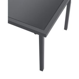 SALONCEBUGF Estructura de Acero para Jardín, 4 Personas, Gris