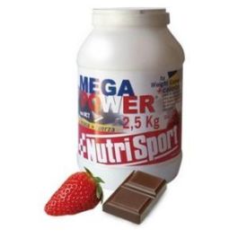 NUTRISPORT Megapower Proteína de Suero Lácteo para Masa y Potencia Muscular Sabor Chocolate 2,5Kg Precio: 42.79. SKU: B1FZXYE7WT