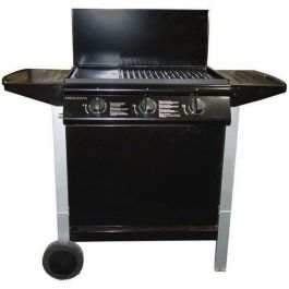 ANDALOUCIA Barbacoa de gas 3 quemadores en carro - Hierro fundido esmaltado Precio: 213.88999995. SKU: S7166186