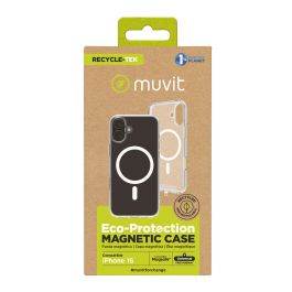 Muvit Funda Recycletek MagSafe para Apple iPhone - Transparente, 100% Reciclada Precio: 28.49999999. SKU: B1AJG2QHNY