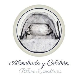 Decuevas Coche de Muñeca Plegable con Bolso Vintage para Muñecas de hasta 48 cm