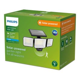 Proyector solar ip65 8,7w, 5000k, luz fria philips