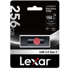 Lexar 256Gb Dual Type-C And Type-A Usb 3.2 Flash Drive, Up To 130Mb/S Read Precio: 37.79000005. SKU: B18LD3AK59