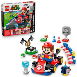 LEGO Super Mario 72043 Kart Estándar con Figura Interactiva de Mario Juego de Construcción para Carreras Precio: 52.5900001. SKU: B18445EC3S