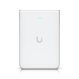 Ubiquiti Punto de Acceso WiFi 7 (AP) para Montaje en Pared, 6 GHz, 6 Flujos Espaciales, Puerto 2.5 GbE RJ45, PoE+, 22W, Blanco