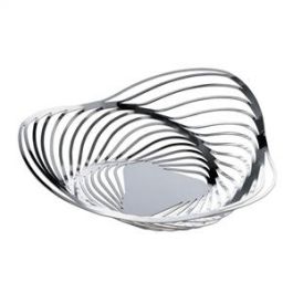 Alessi ACO02 TRINITY Cesto Acero Inoxidable 18/10 Diseño Adam Cornish 26cm Precio: 65.79000021. SKU: B172TY9MXN