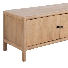 Mueble Tv Natural Madera de Mango Salón 190 X 40 X 45 cm