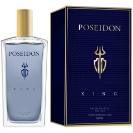 Poseidon POSEIDON THE KING Eau de Toilette Vaporizador para Hombre, 150 ml - Fragancia Amaderada Aromática con Notas de Cedro y Ámbar Precio: 10.50000006. SKU: S0576901