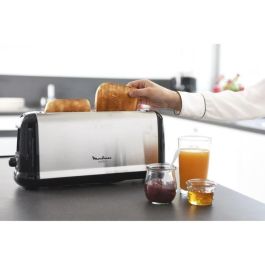 MOULINEX LS260800 Tostadora Subito - Acero inoxidable y negro