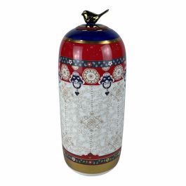 DKD Home Decor Jarrón de Porcelana Colección Adrien Estilo Shabby Multicolor 18x18x42 cm Precio: 32.43042. SKU: S3020483