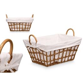 Cesto Rectangular Asas Natural Kipit 45X26CM (12 Unidades) Precio: 94.89000048. SKU: B1KCJKJZLH