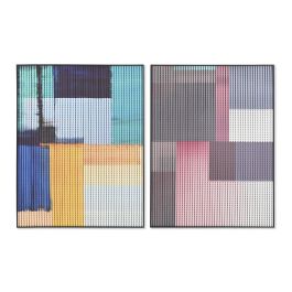 Cuadro Moderno DKD Home Decor Multicolor 3.3 x 100 x 75 cm (2 Unidades) Precio: 249.49999987. SKU: B1F7QXW9XB