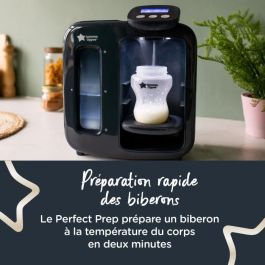 Calentador de biberones TOMMEE TIPPEE - Perfect Prep Day & Night negro