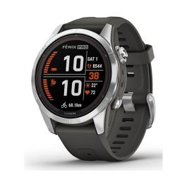 Garmin Fenix 7S Pro Solar Reloj Deportivo 20mm Grafito Acero Inoxidable Pantalla Táctil GPS MIP 32GB iOS Android 10 ATM Resistente al Agua Precio: 787.49999966. SKU: B1EHN9FZ9V