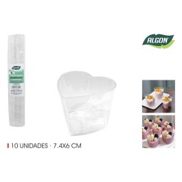 Set 10 Boles Degustación 5.5x4x4 cm Algon (24 Cajas) Precio: 30.94999952. SKU: B1C4PCMWP6