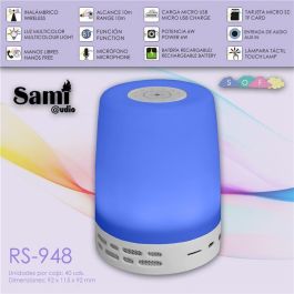 SAMI Altavoz Multimedia con Lámpara Soft, Bluetooth (BT) Precio: 36.1306. SKU: B1JWCZADL3
