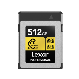 Lexar LCXEXP4512G-RNENG Tarjeta de Memoria Flash CFexpress Tipo B 512 GB, Velocidad de Lectura 3600 MB/s, Velocidad de Escritura 3300 MB/s Precio: 307.49999951. SKU: B187W9FEQ5
