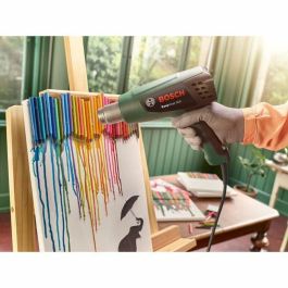 Bosch EasyHeat 500 Pistola de calor | 2 temperaturas, diseño compacto, base antideslizante estacionaria