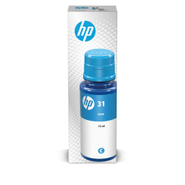 HP Tinta Bote Cian Smart Tank Wireless para impresoras 450,455,457,7005,7305 - Nº 31 Precio: 11.88999966. SKU: S8409405